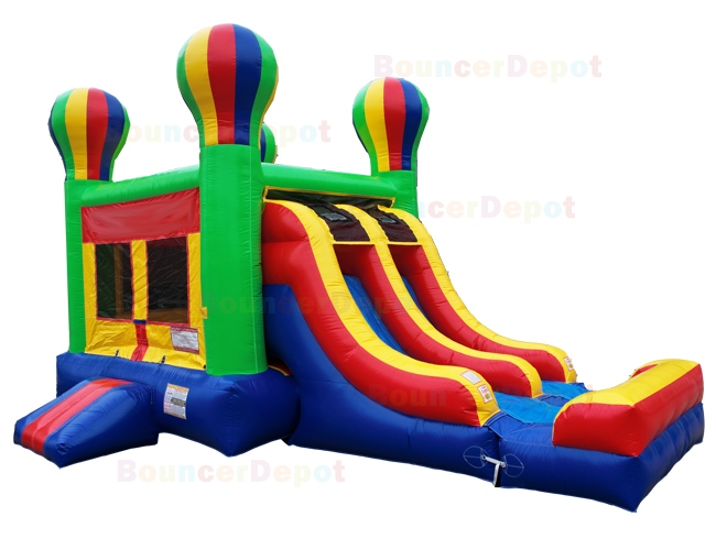 Double Lane Slide Adventure Combo