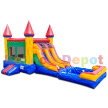 Rainbow Rush Double Lane Combo with Pool