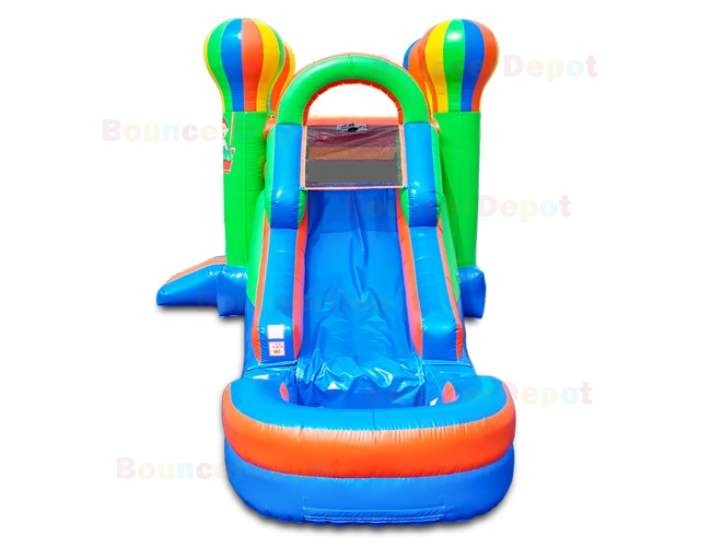 Compact Combo Balloon With Water Slide
