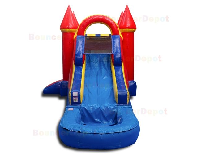 Combo Castle Jumper With Pool And Slide