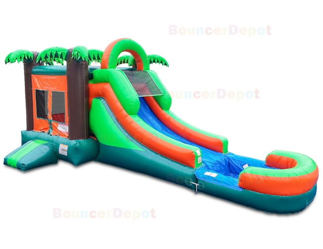 Compact Tropical Combo With Pool