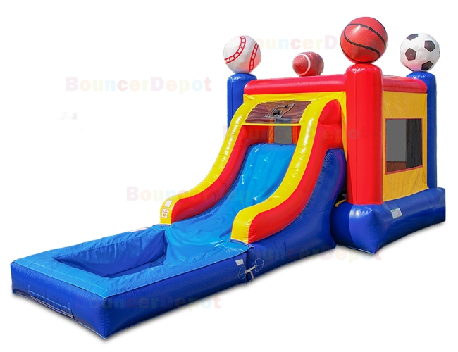 Compact Sports Combo Jumper with Pool