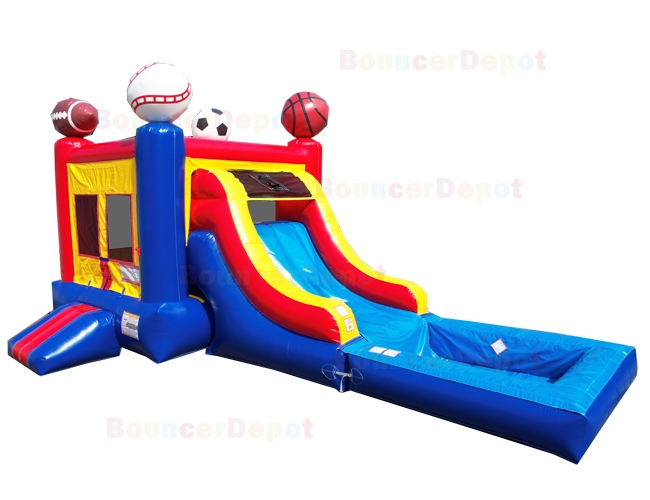 Compact Sports Combo Jumper with Pool