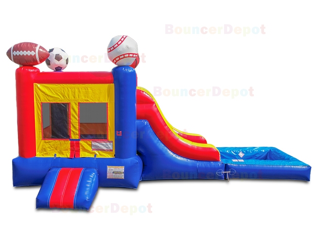 Compact Sports Combo Jumper with Pool