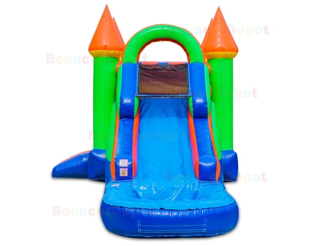 Wet Dry Castle Combo Bounce House