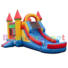 Bright Compact Castle Combo Jump House