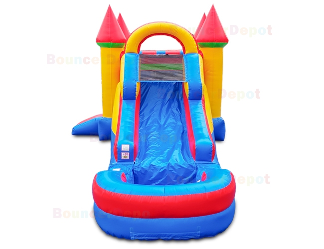 Bright Wet n Dry Compact Castle Combo Jump House