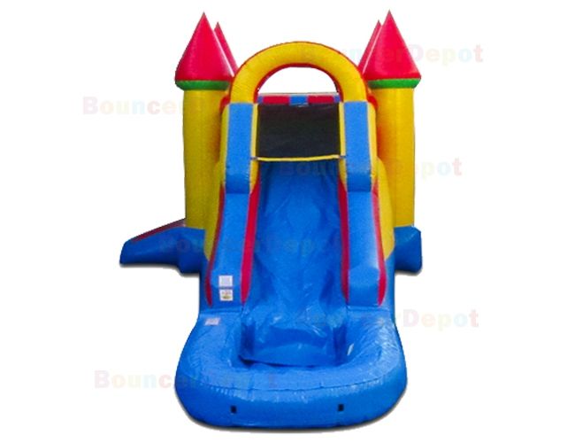 Bright Wet n Dry Compact Castle Combo Jump House