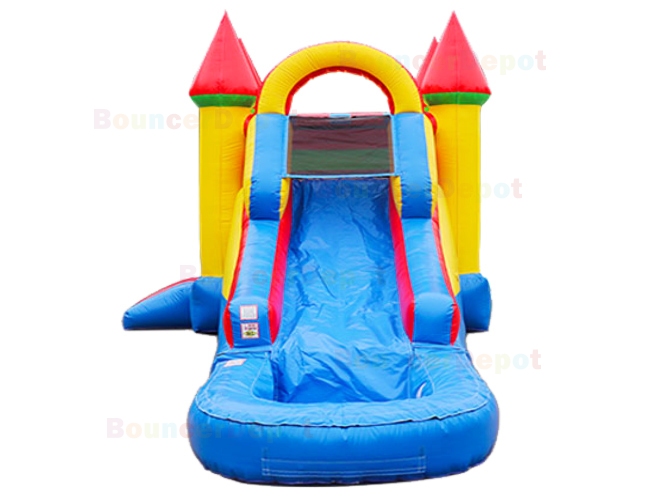 Bright Wet n Dry Compact Castle Combo Jump House