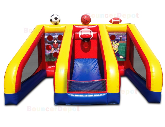 Sports Challenge Inflatable Combo