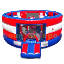 Compact Indoor Moon Bounce Obstacle Course