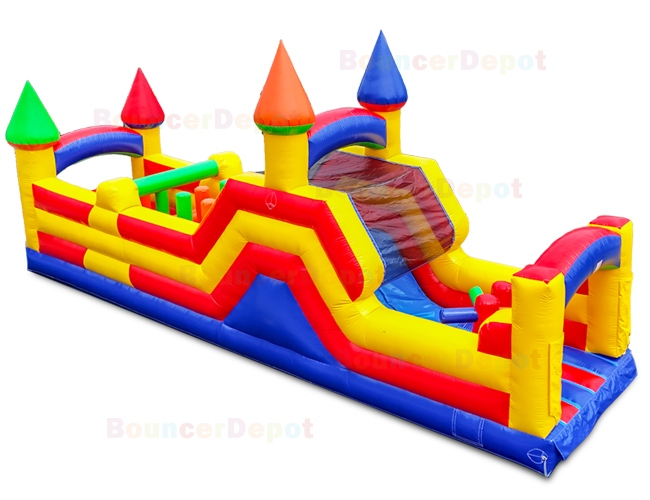 34 Rainbow Castle Obstacle Course