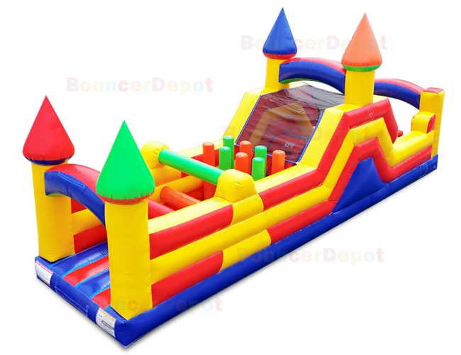 34 Rainbow Castle Obstacle Course