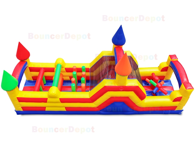 34 Rainbow Castle Obstacle Course
