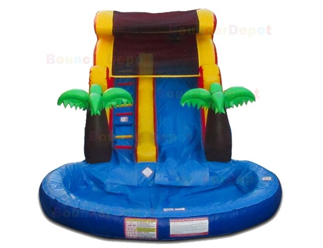 10 Ft Commercial Grade Compact Water Slide