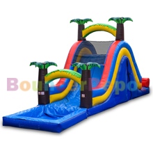 Palm Tree Tropical Inflatable Pool Slide