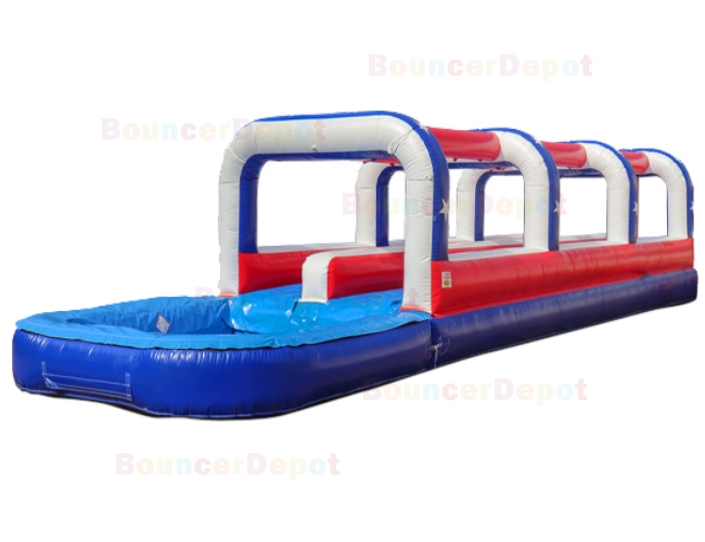 2 Lane All American Inflatable Slip N Splash