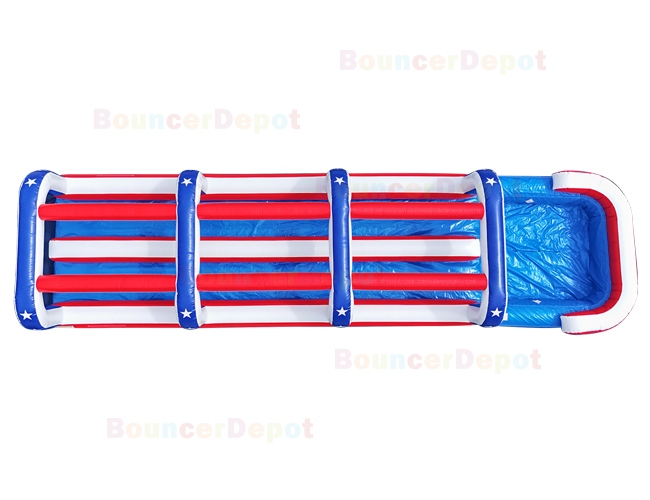 2 Lane All American Inflatable Slip N Splash