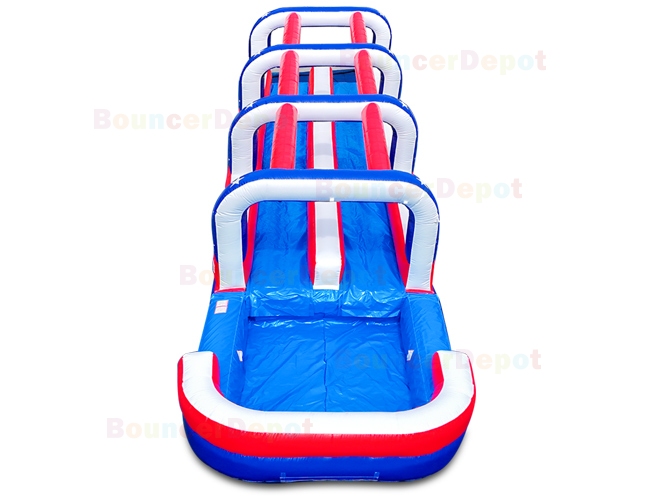 2 Lane All American Inflatable Slip N Splash