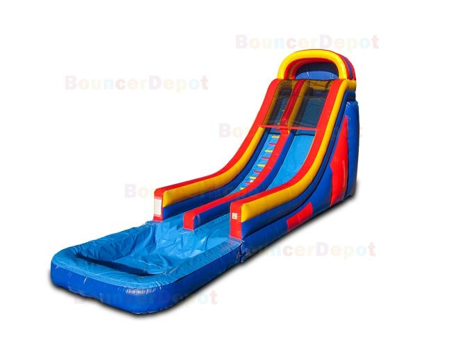 20 Ft Front Load Water Slide