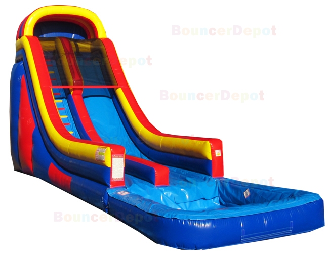 20 Ft Front Load Water Slide