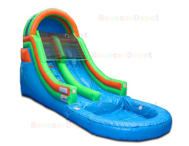 16 Feet Front Load Inflatable Water Slide