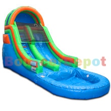 16 Feet Front Load Inflatable Water Slide