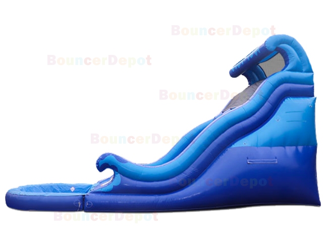 20 Feet Double Lane Commercial Inflatable Water Slide