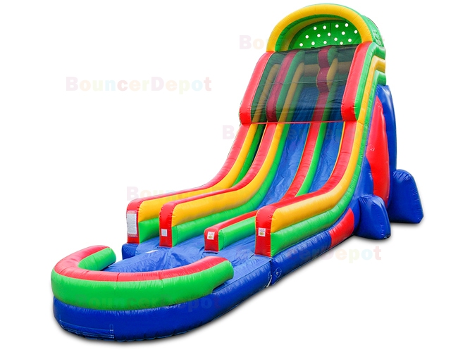 22 Ft Double Lane Water Slide