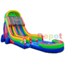 22 Ft Double Lane Water Slide