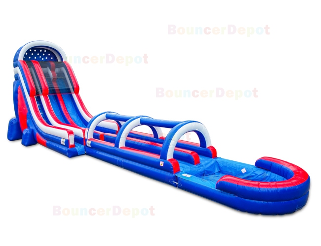 22 Ft Double Lane American Slide