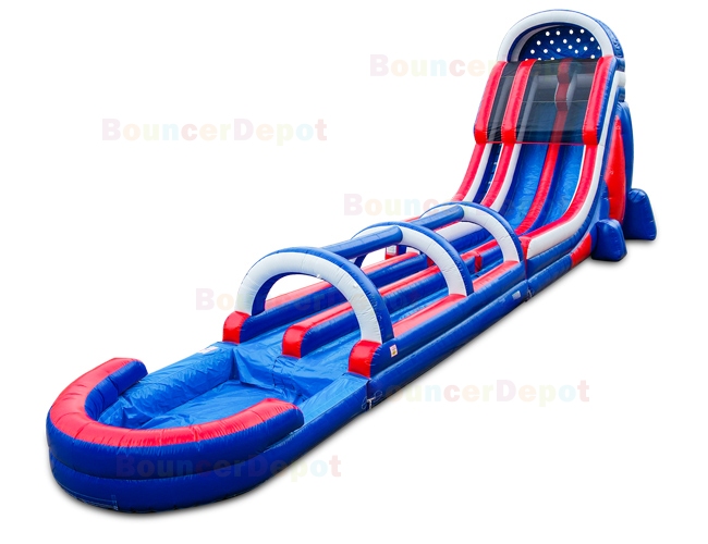 22 Ft Double Lane American Slide