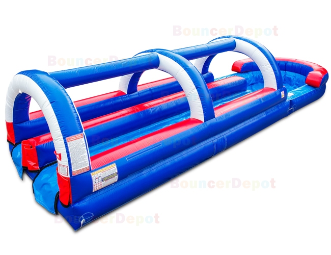 All American Double Lane Slide And Slip