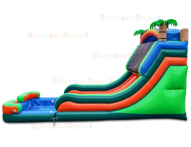 18 Ft Tropical Wet/Dry  Slide
