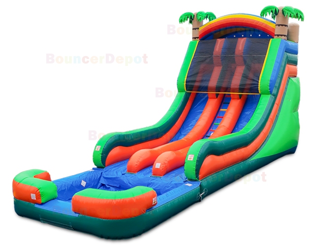 18 Ft Tropical Wet/Dry  Slide