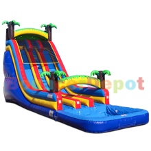 21 Ft Front Load Tropical Water Slide