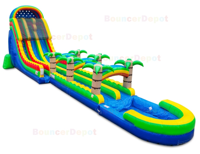 22 Ft Tropical Wave Water Slide Combo