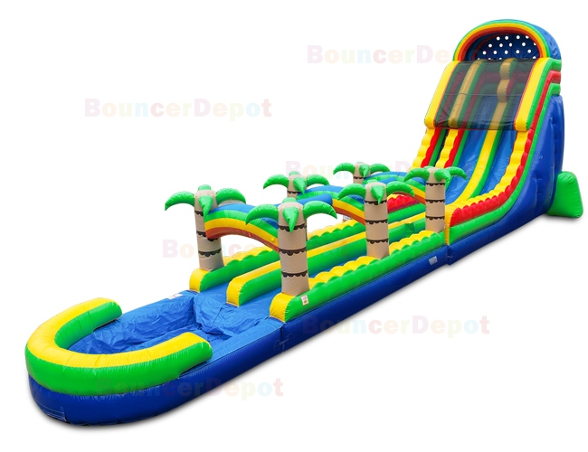 22 Ft Tropical Wave Water Slide Combo