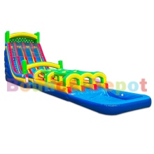 22 Ft Triple Lane Water Slide And Slip