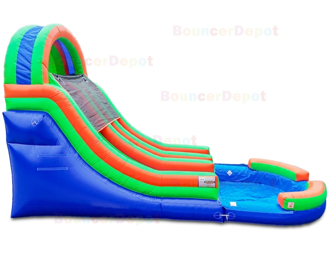 16 Feet Double Lane Commercial Slide