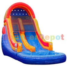 16 Feet Marble Blue Water Slide