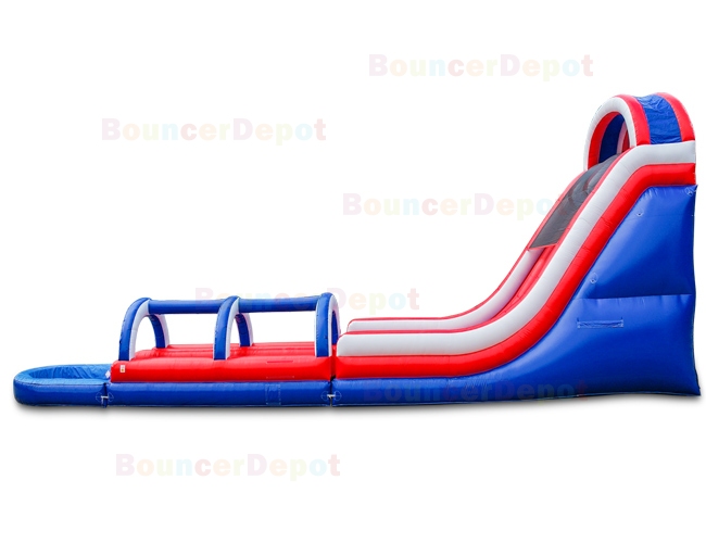 21 Feet Commercial Water Slide With Slip