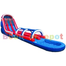 21 Feet Commercial Water Slide With Slip