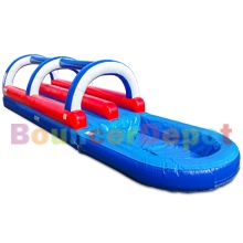 Patriotic Double Lane Slide And Slip