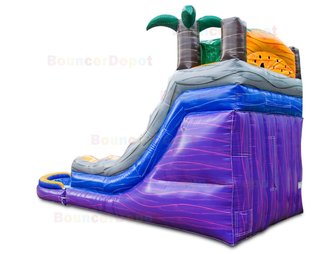 14ft Lava Tropical Wet/Dry Slide