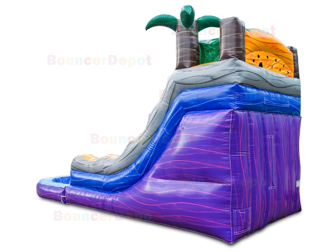 14ft Lava Tropical Slide