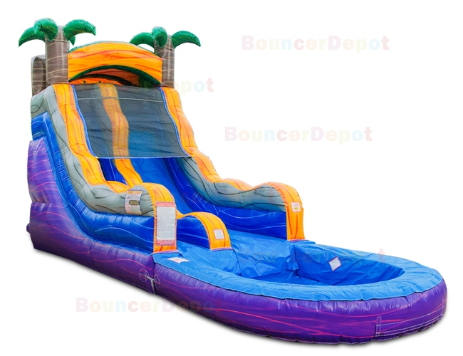 14ft Lava Tropical Slide