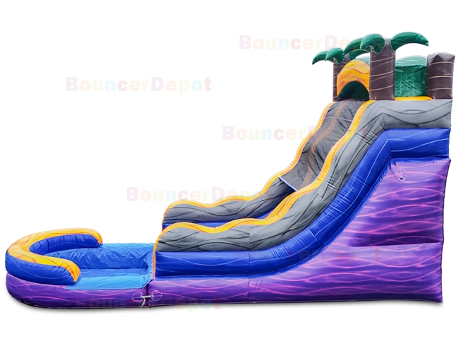 14ft Lava Tropical Wet/Dry Slide