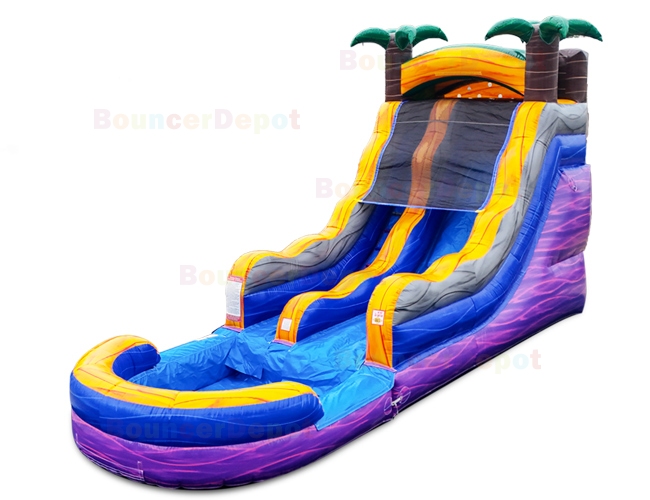 14ft Lava Tropical Wet/Dry Slide