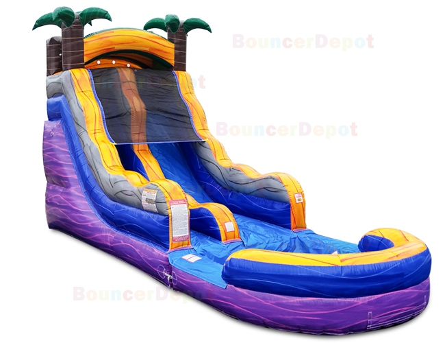 14ft Lava Tropical Wet/Dry Slide